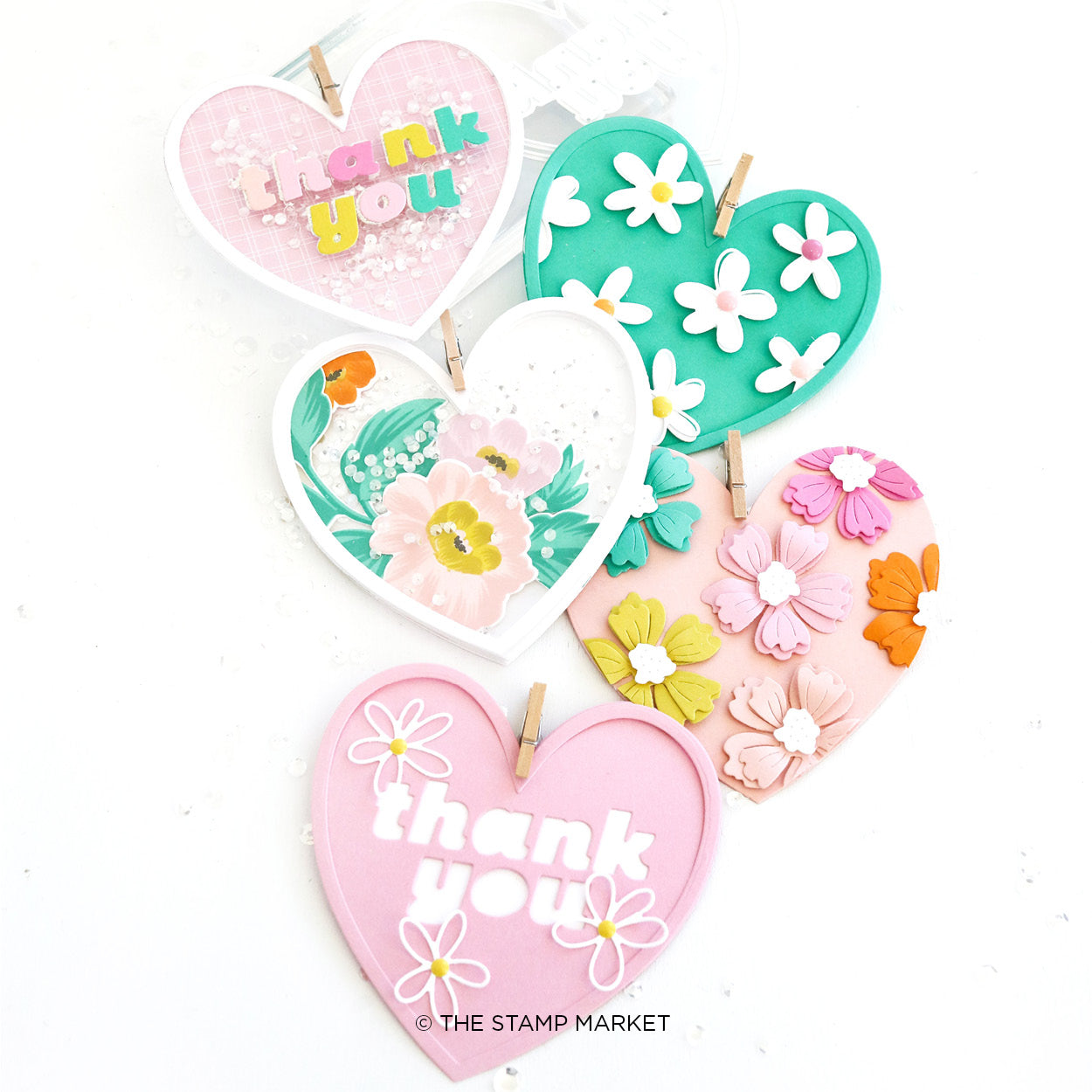 DAINTY DAISIES FLOWERS DIES