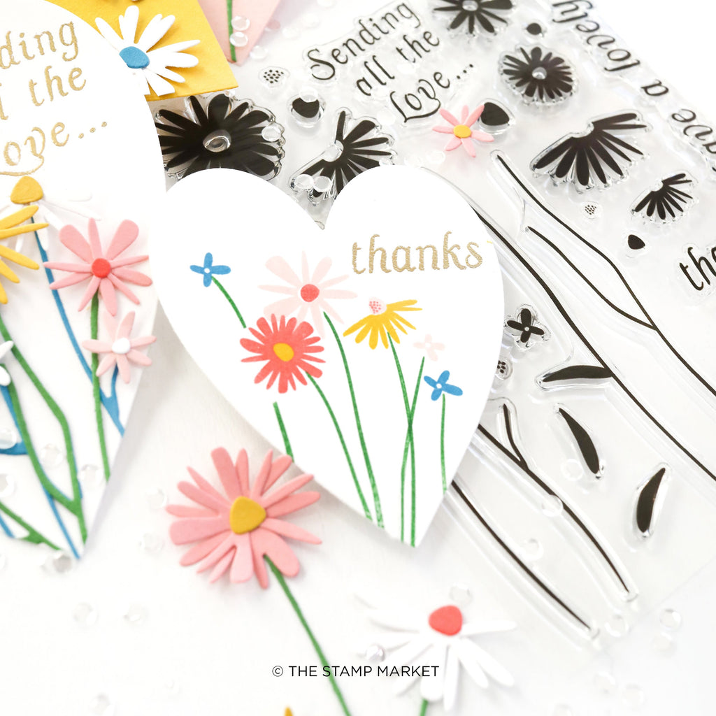 SWEET HEART SILHOUETTES DIE