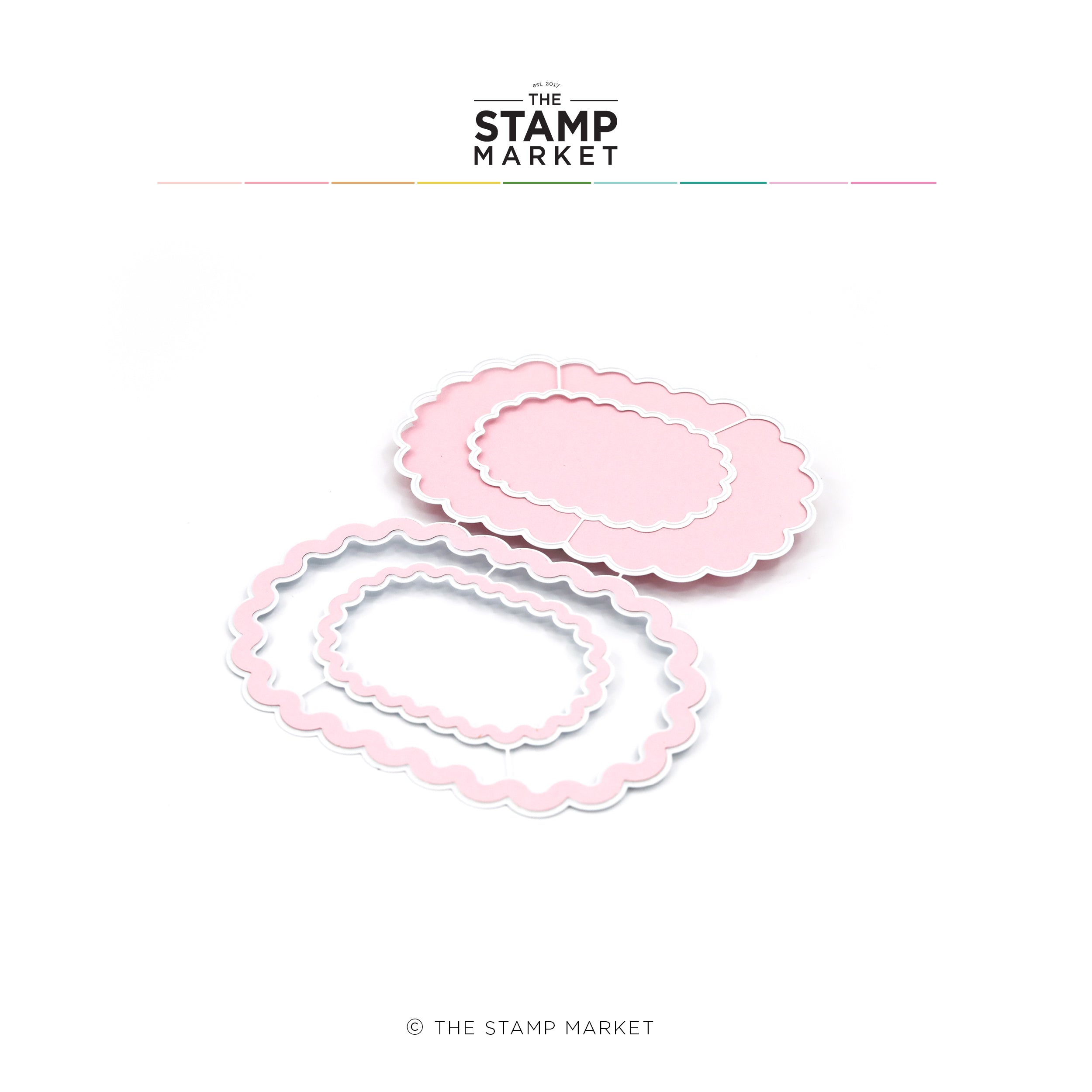 ROUNDED RECTANGLE SCALLOPS DIES