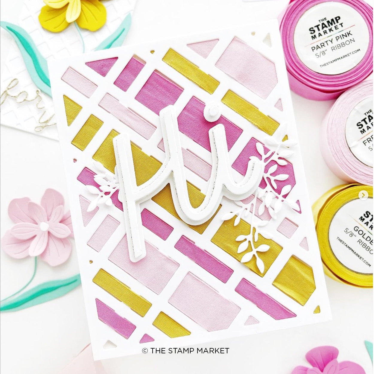 PLAID RIBBON COVER DIE