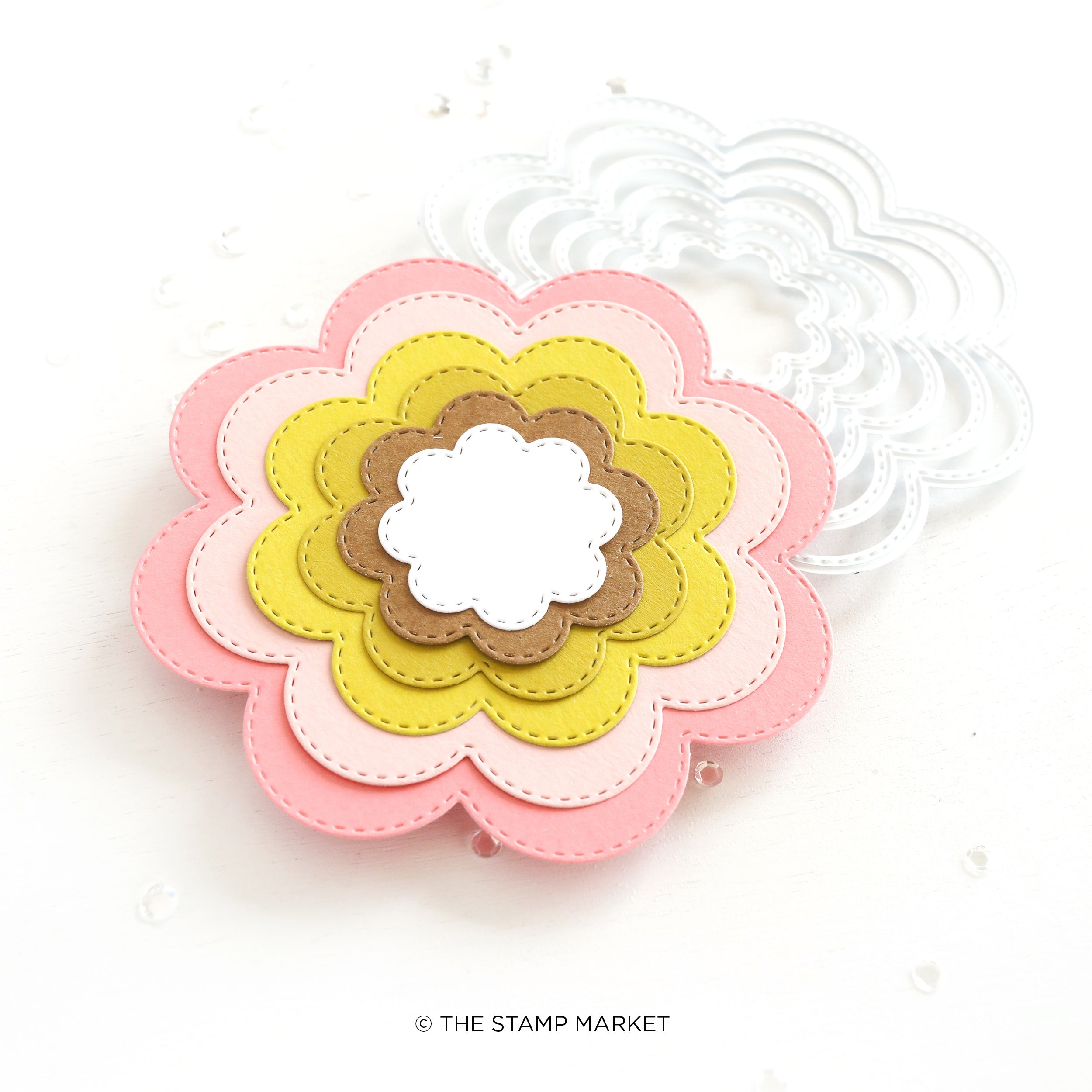 SCALLOPED CIRCLES NESTED