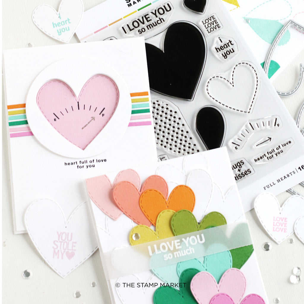 Stitched Hearts Dies