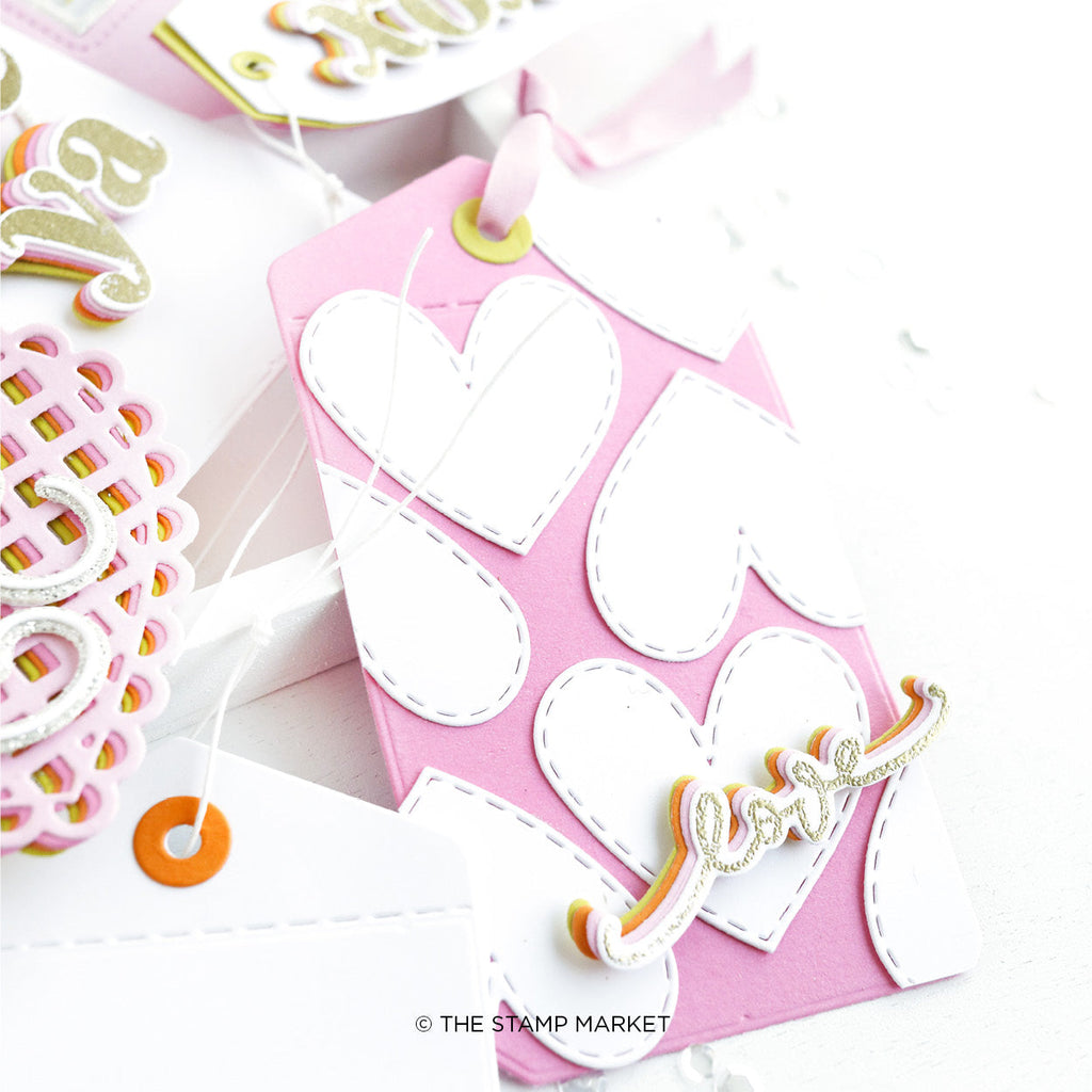 Stitched Hearts Dies
