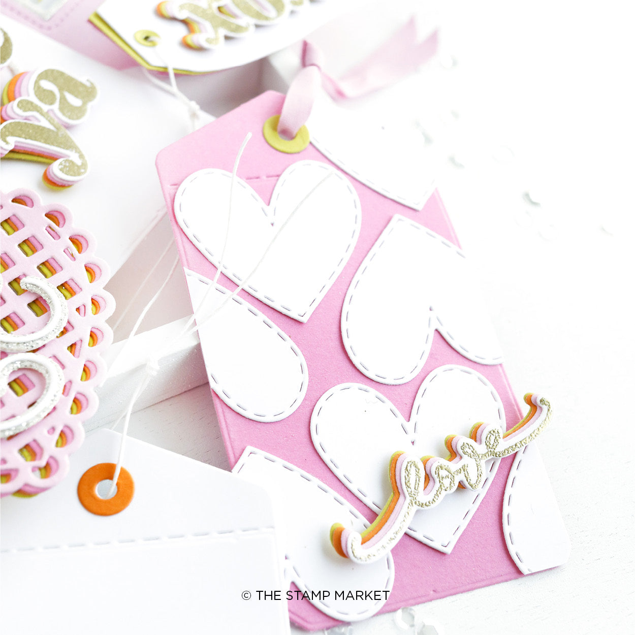 Stitched Hearts Dies