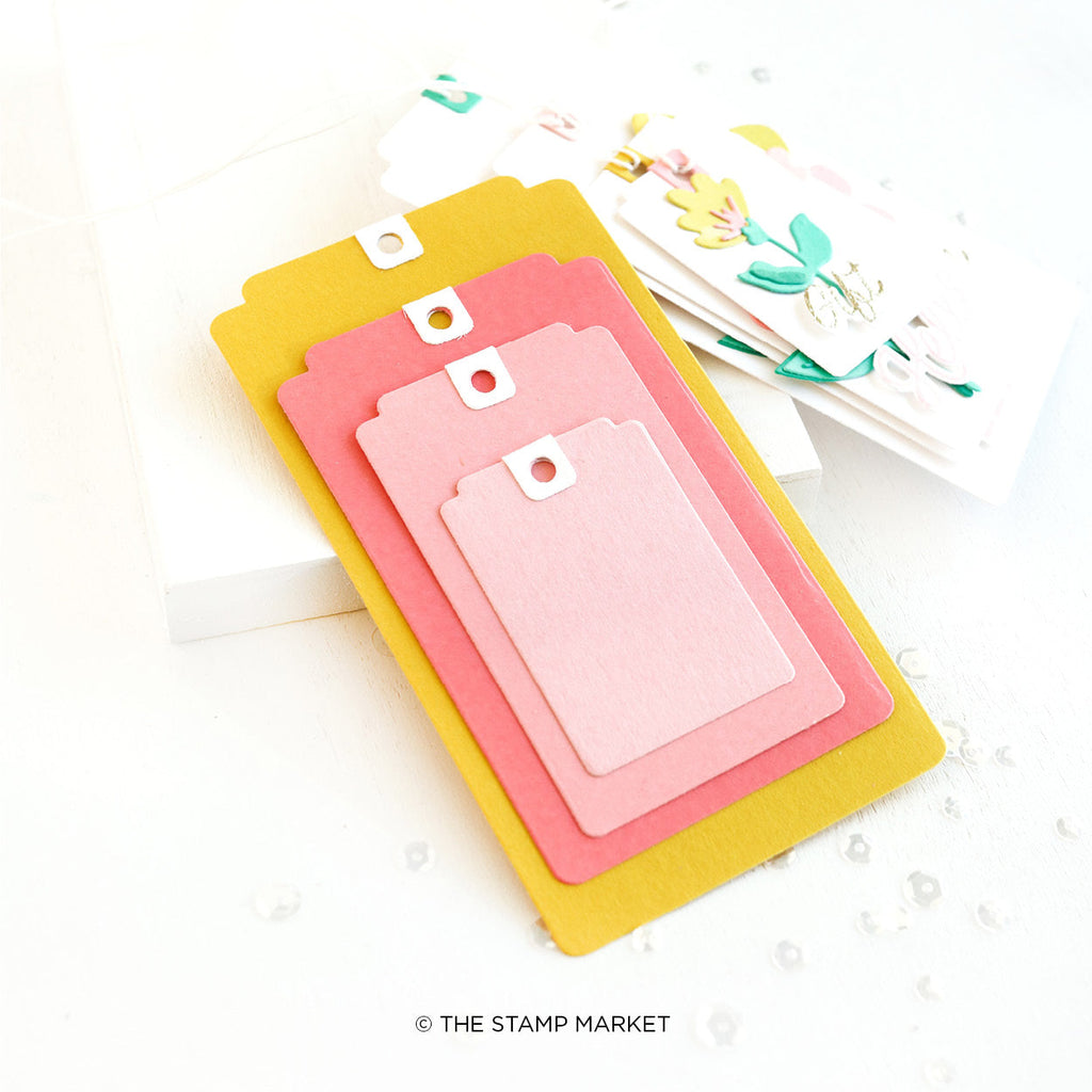 Tiered Tag Dies